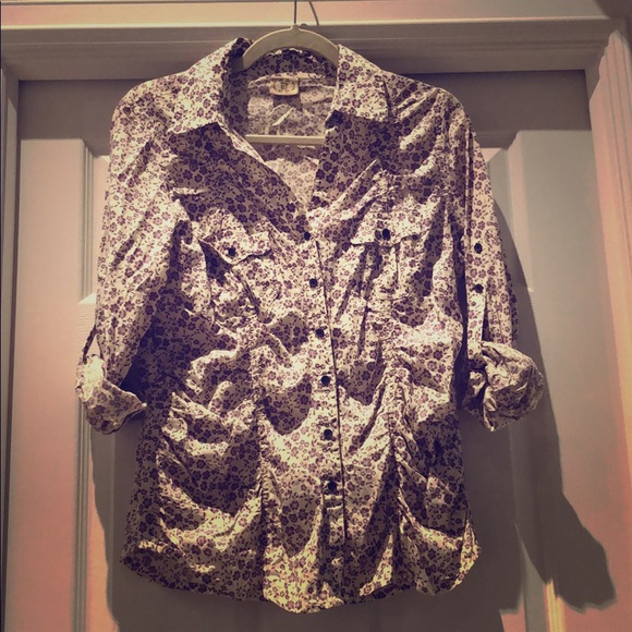 Vintage DCC Missy floral button down women’s - Picture 1 of 8